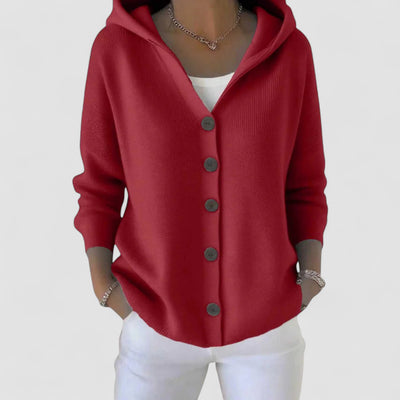 Stilhaus Bern | Elegante Kapuzenstrickjacke