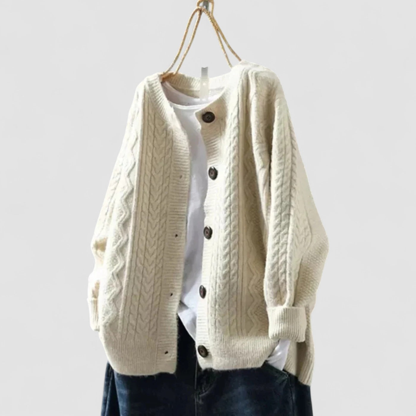 Stilhaus Bern | Sanfte Abendstrickjacke