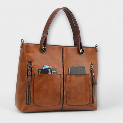 Aurora. - Elegante Ledertasche