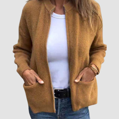 Stilhaus Bern | Reissverschluss Strick Cardigan