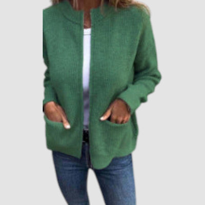 Stilhaus Bern | Reissverschluss Strick Cardigan
