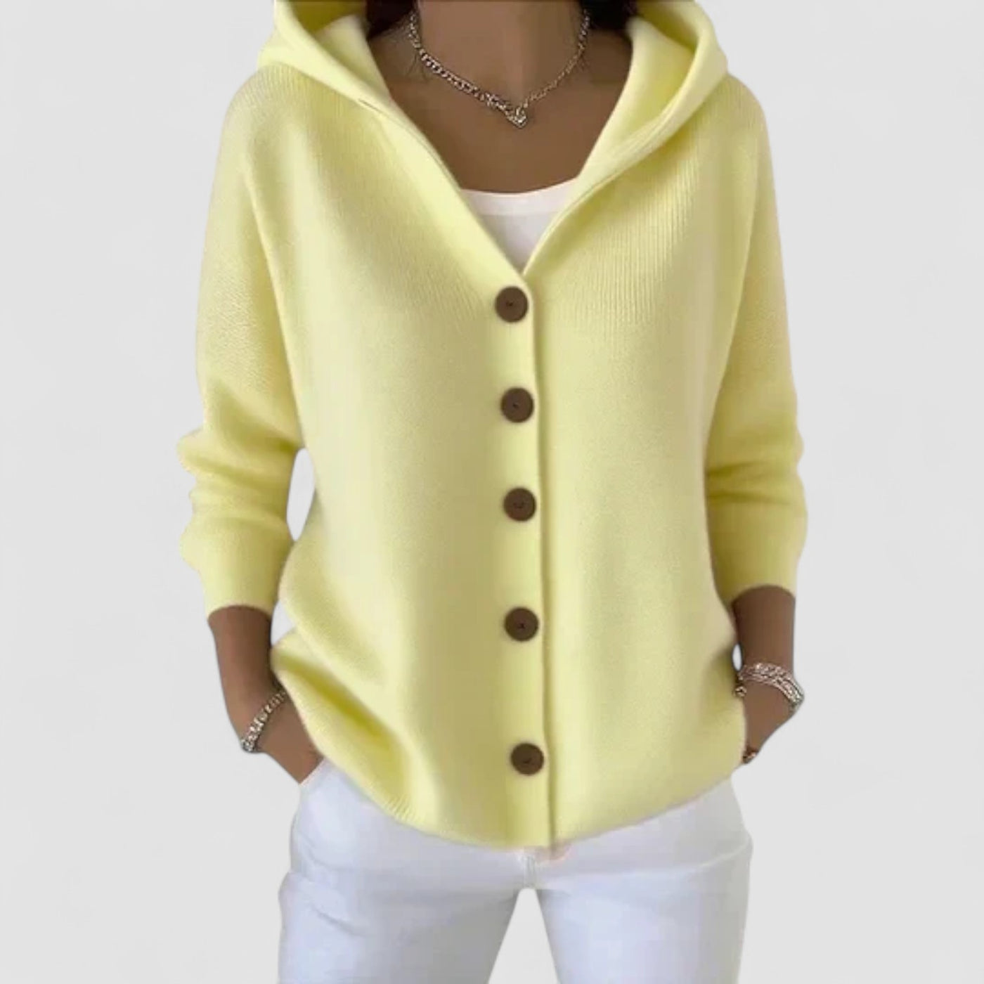 Stilhaus Bern | Elegante Kapuzenstrickjacke