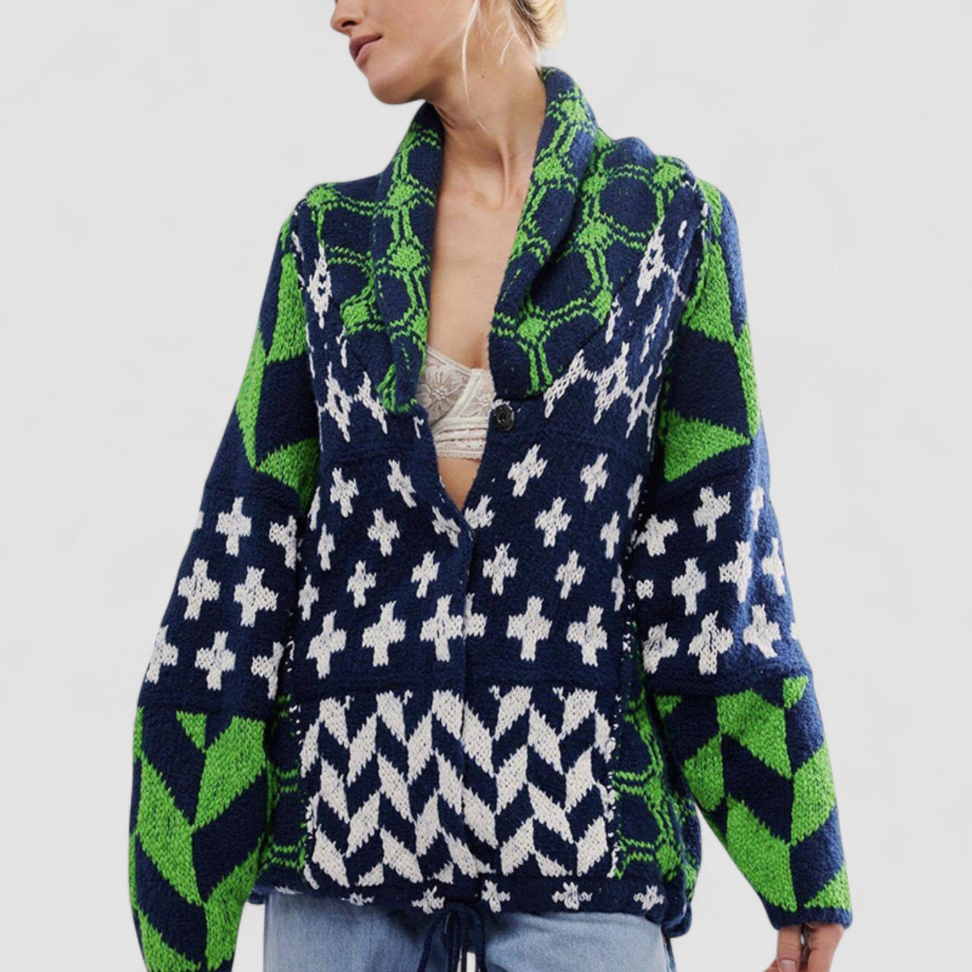 Stilhaus Bern | Ausdrucksstarker Strick Cardigan