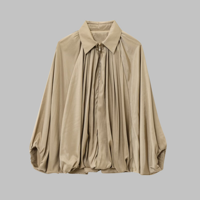 Stilhaus Bern | Drapierte Satinbluse Damen