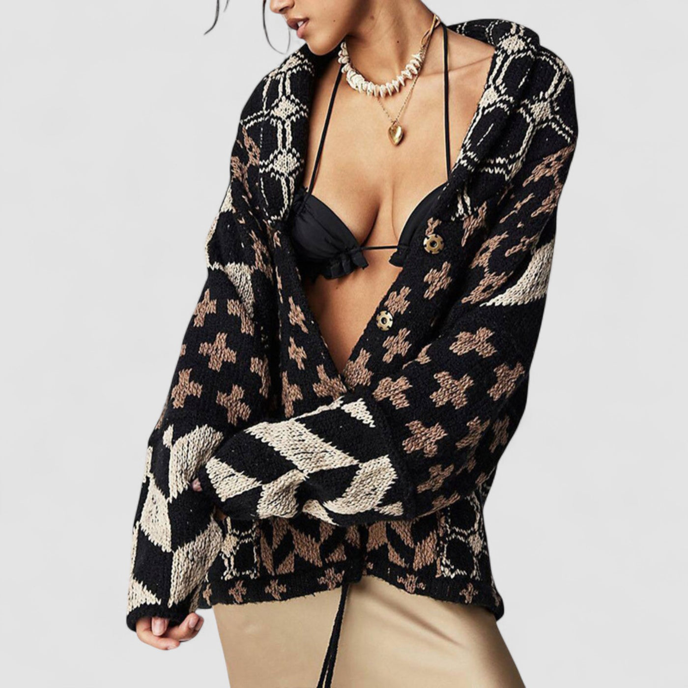 Stilhaus Bern | Ausdrucksstarker Strick Cardigan