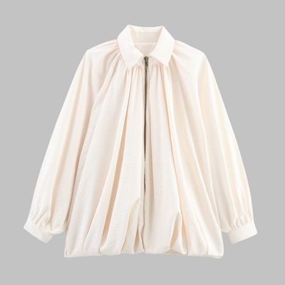 Stilhaus Bern | Drapierte Satinbluse Damen