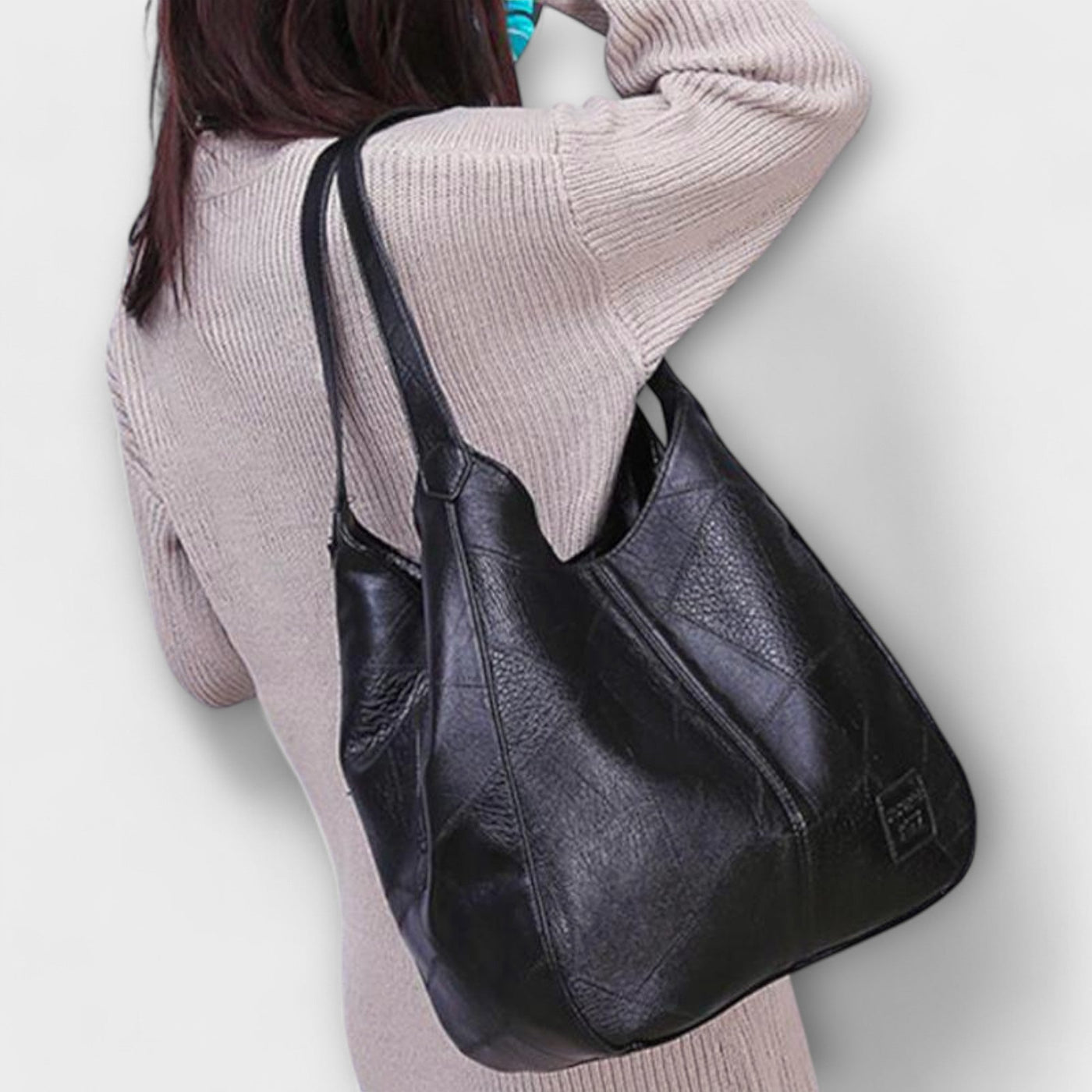 Aurora. - Vintage-Ledertasche