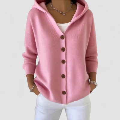 Stilhaus Bern | Elegante Kapuzenstrickjacke