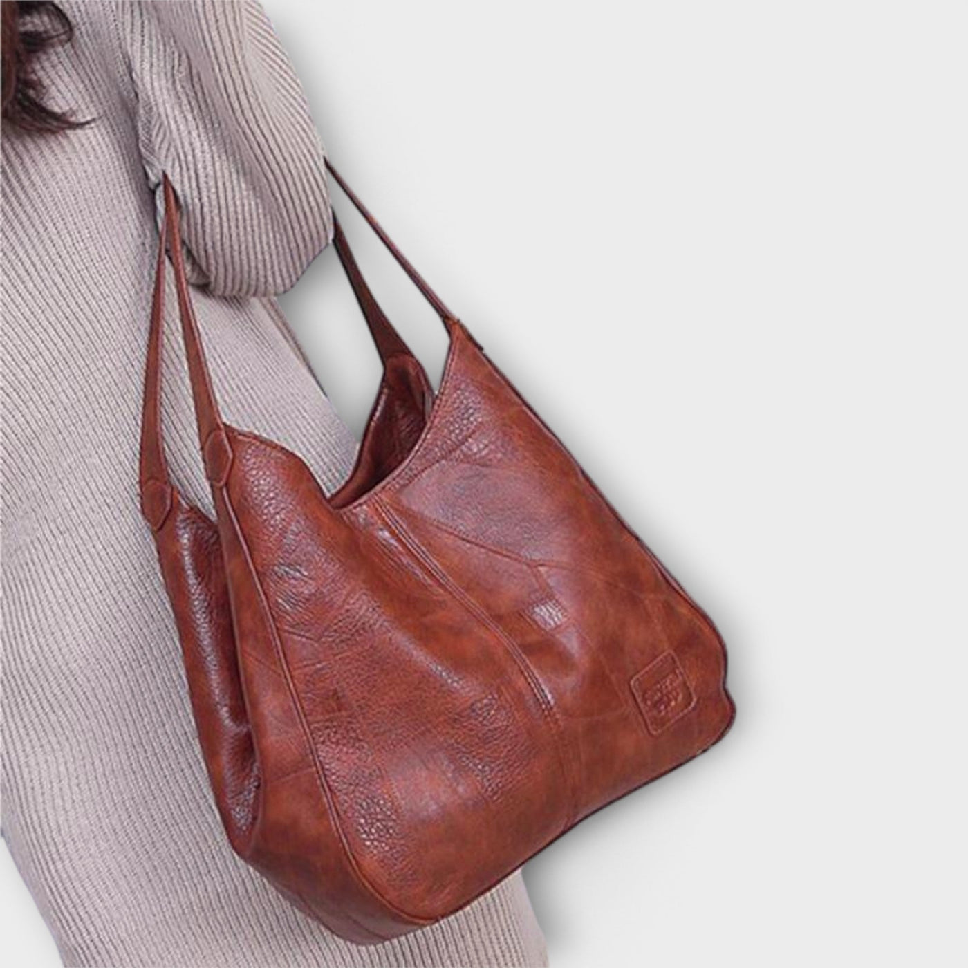 Aurora. - Vintage-Ledertasche