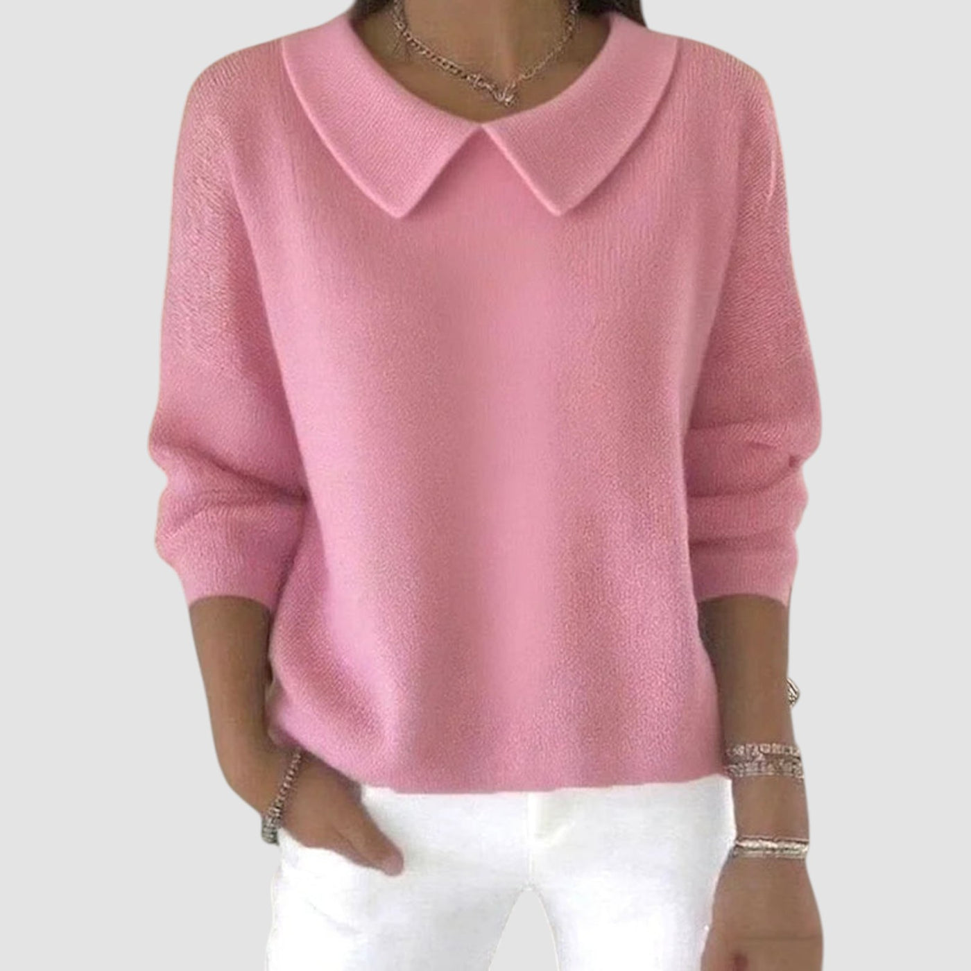 Stilhaus Bern | Femininer Kragen Pullover