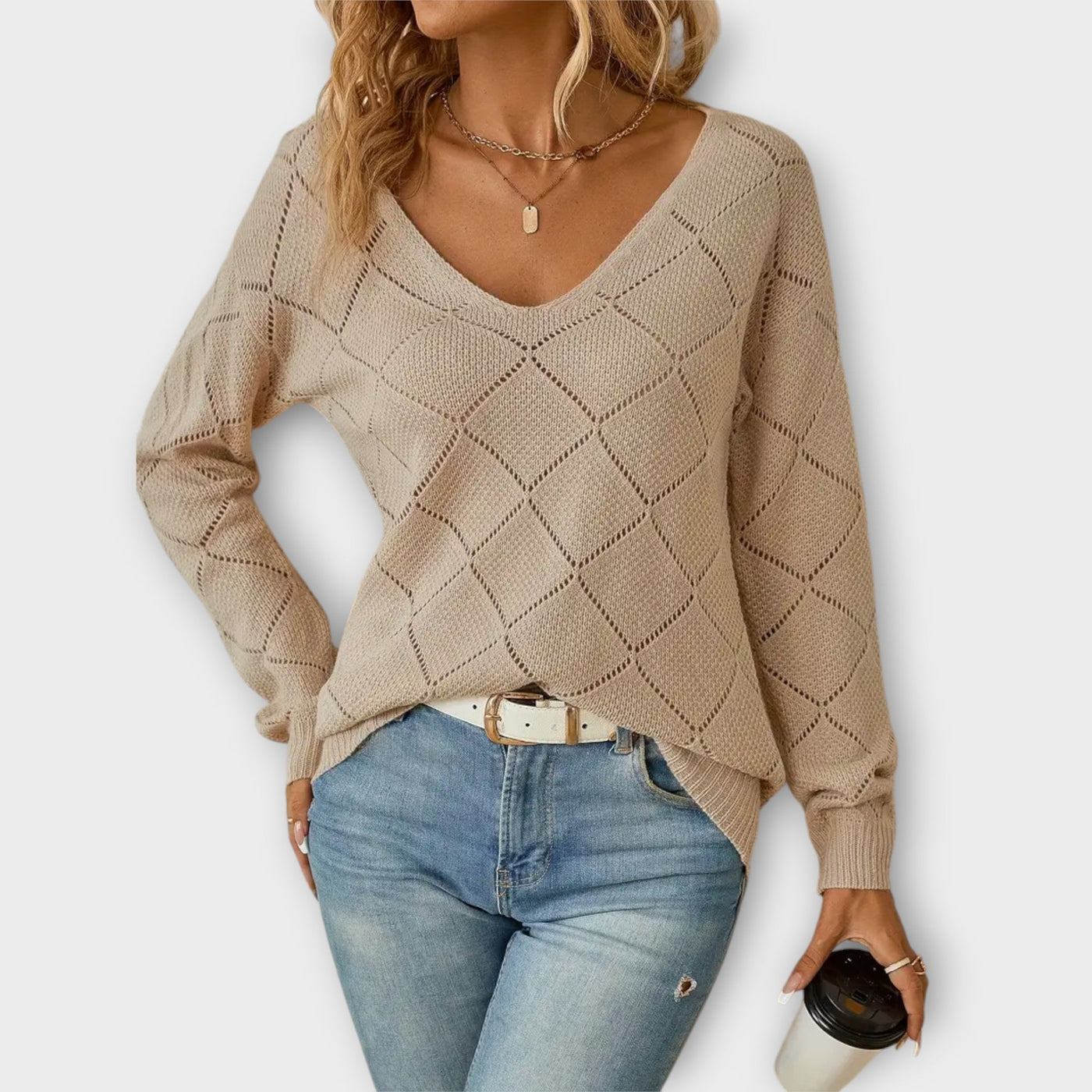 Aurora - Lässiger Pullover