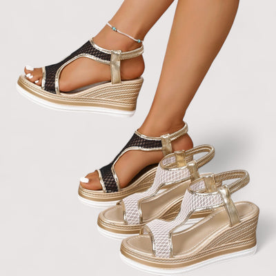 Rosanna™ | Orthopädische Keilabsatz-Sandalen