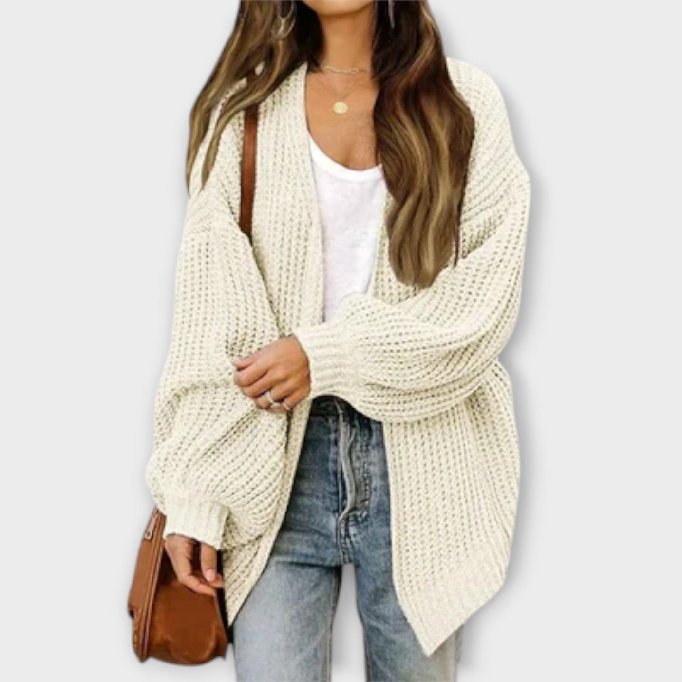 Iveta - Lässiger gestrickter Cardigan