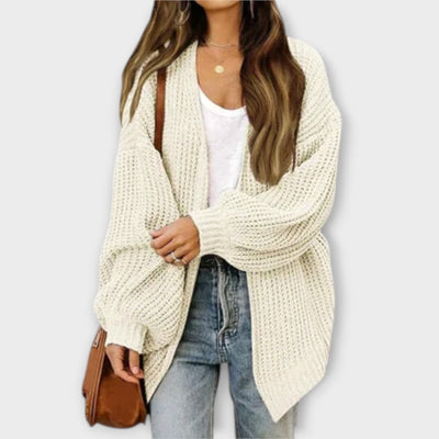 Iveta - Lässiger gestrickter Cardigan