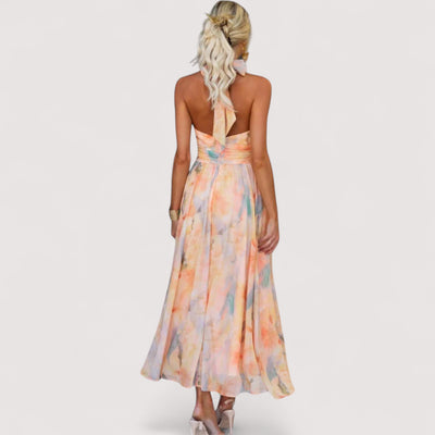 Gitte™ | Neckholder-Maxikleid
