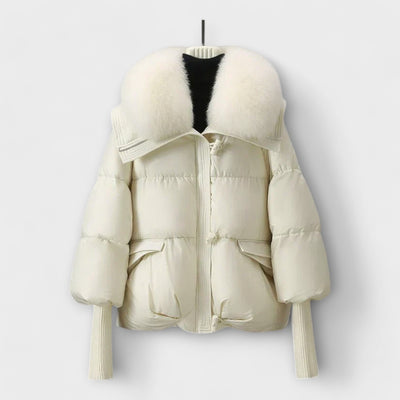 Aurora - Elegante Jacke mit Pels