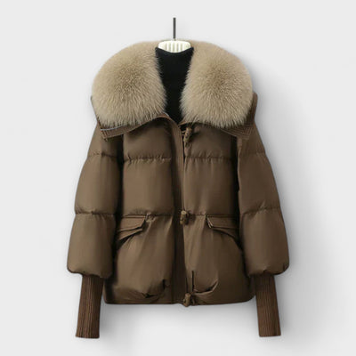 Aurora - Elegante Jacke mit Pels