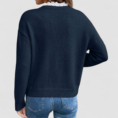 Stilhaus Bern | Spitzen Akzent Pullover