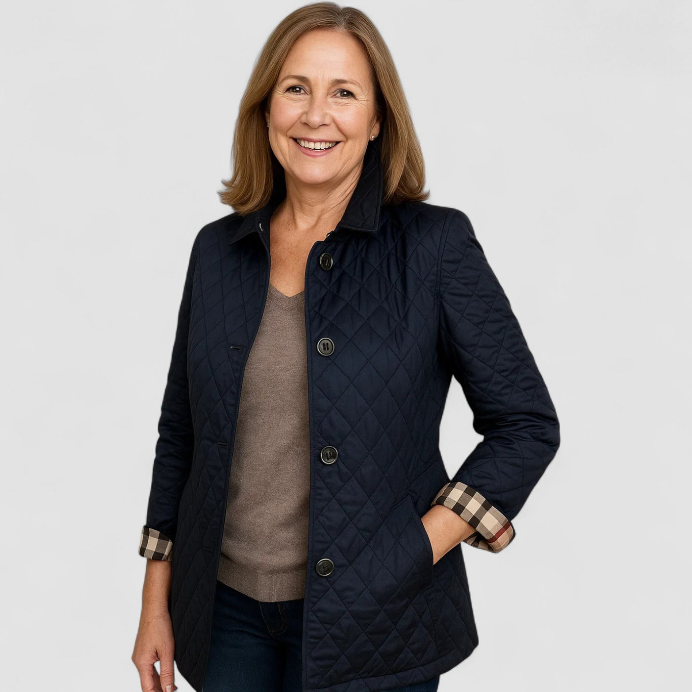 Stilhaus Bern | Gesteppe Damenjacke Klassik