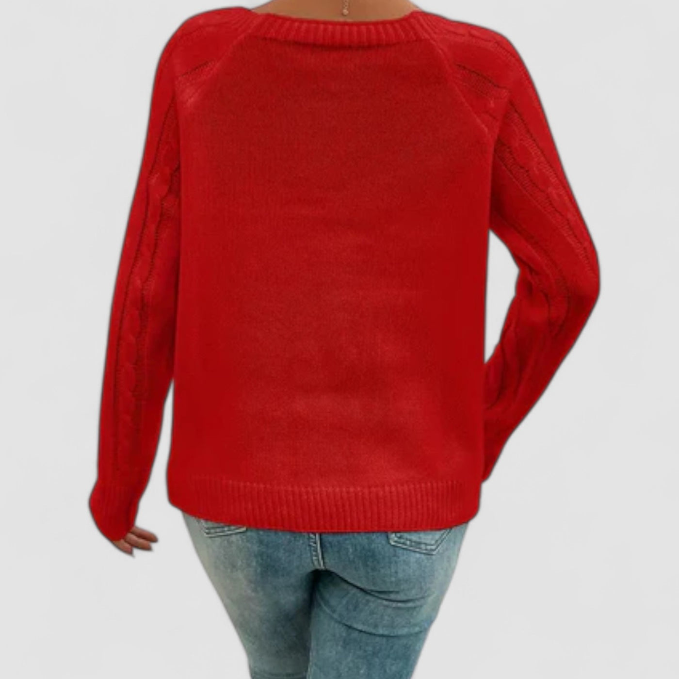 Stilhaus Bern | Schulterknopf Zopf Pullover