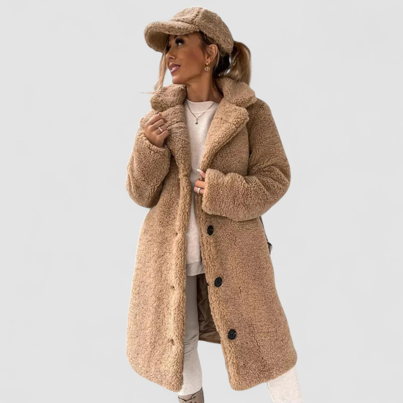 Stilhaus Bern | Kuscheliger Teddy Mantel