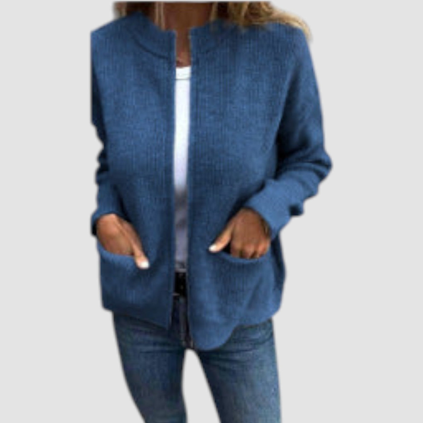Stilhaus Bern | Reissverschluss Strick Cardigan
