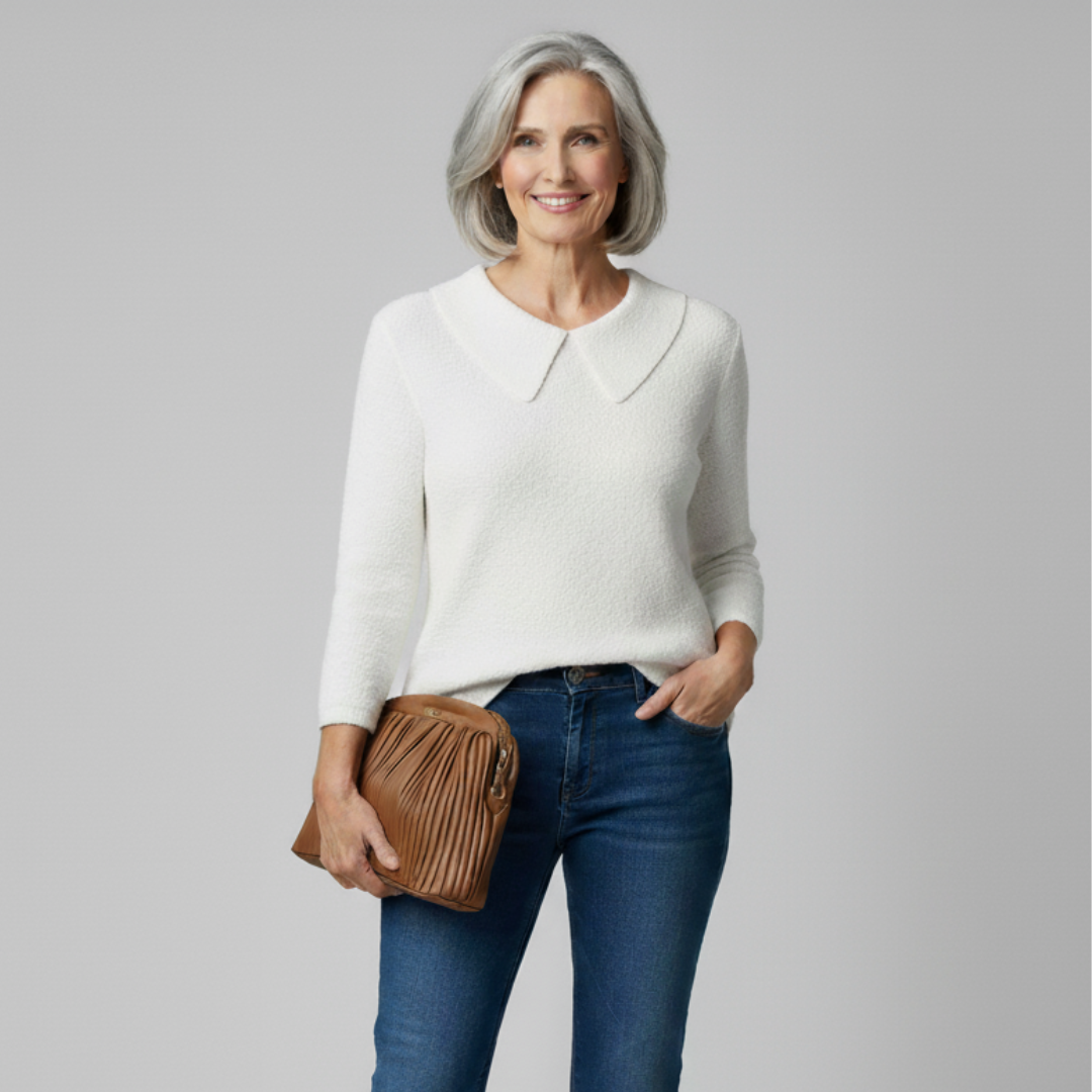 Stilhaus Bern | Femininer Kragen Pullover