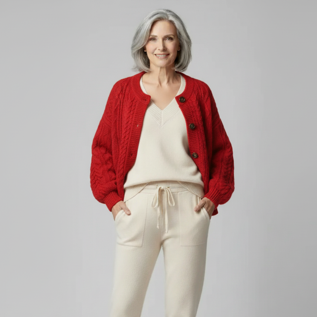 Stilhaus Bern | Sanfte Abendstrickjacke