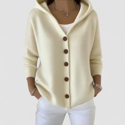 Stilhaus Bern | Elegante Kapuzenstrickjacke
